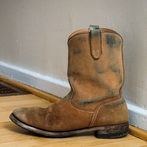 Unsung Jim Casy in Wickett & Craig Natural Latigo Roughout