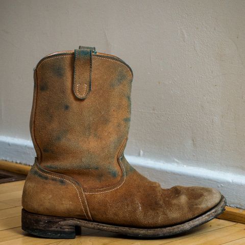 Unsung Jim Casy in Wickett & Craig Natural Latigo Roughout