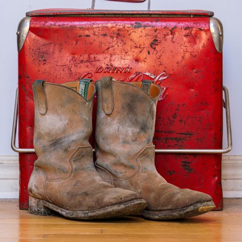 Unsung Jim Casy in Wickett & Craig Natural Latigo Roughout