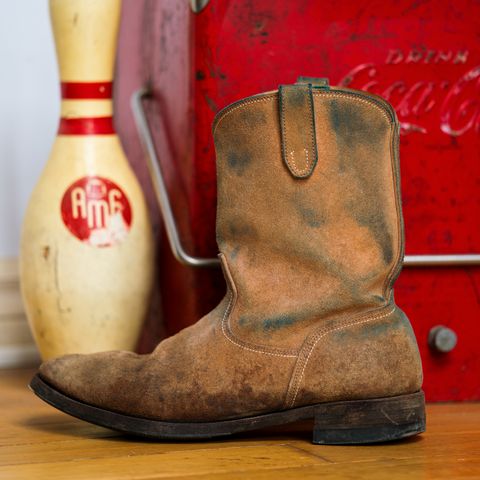 Unsung Jim Casy in Wickett & Craig Natural Latigo Roughout