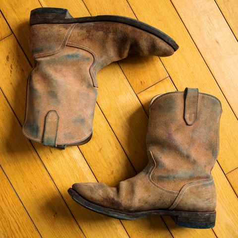 Unsung Jim Casy in Wickett & Craig Natural Latigo Roughout