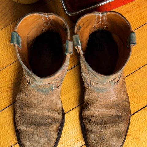 Unsung Jim Casy in Wickett & Craig Natural Latigo Roughout