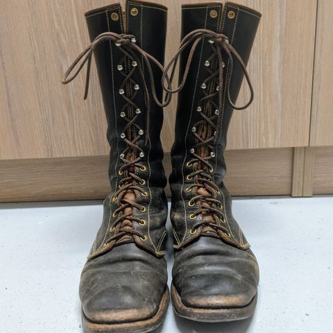 Clinch Hi-Liner in Wickett & Craig Black-Overdyed Latigo