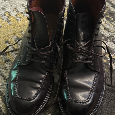 Alden Indy Boot in Horween Color 8 Shell Cordovan