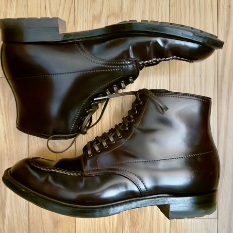 Alden Indy Boot in Horween Color 8 Shell Cordovan