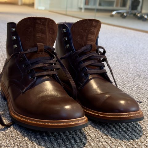 View photo of Allen Edmonds Higgins Mill in Horween Brown Chromexcel