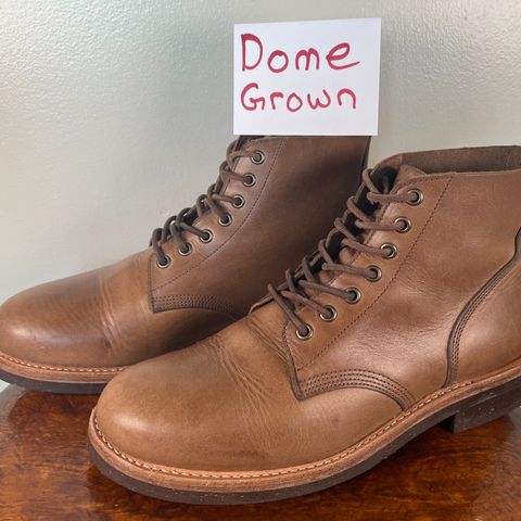 View photo of Oak Street Bootmakers Field Boot in Horween Natural Chromexcel