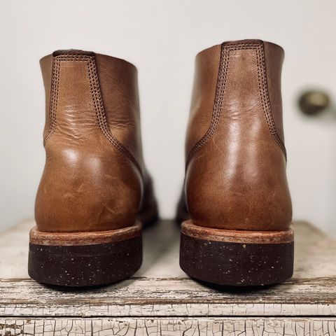 View photo of Oak Street Bootmakers Field Boot in Horween Natural Chromexcel