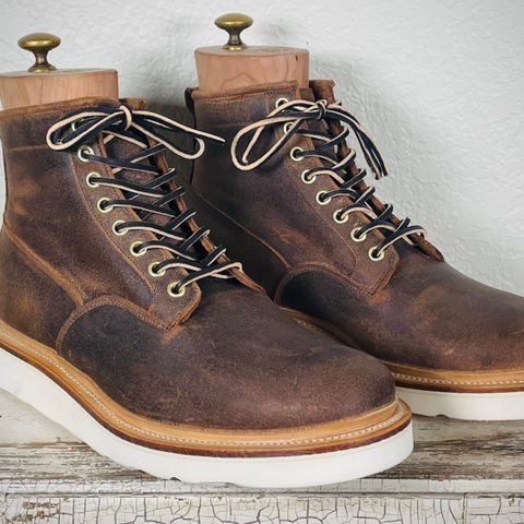 Viberg Scout Boot in Rawhide Waxy Commander - Charles F. Stead & Co Ltd.