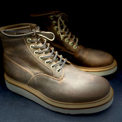 Viberg Scout Boot in Rawhide Waxy Commander - Charles F. Stead & Co Ltd.