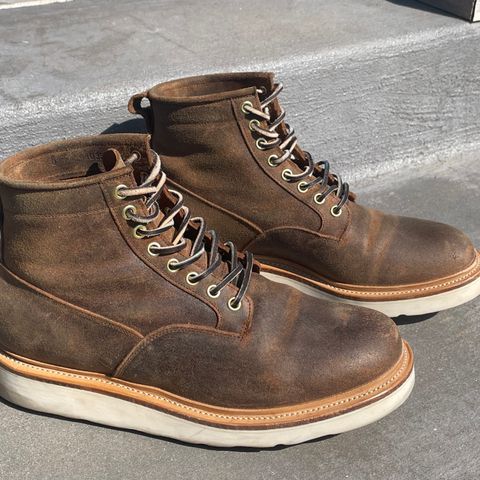 Viberg Scout Boot in Rawhide Waxy Commander - Charles F. Stead & Co Ltd.