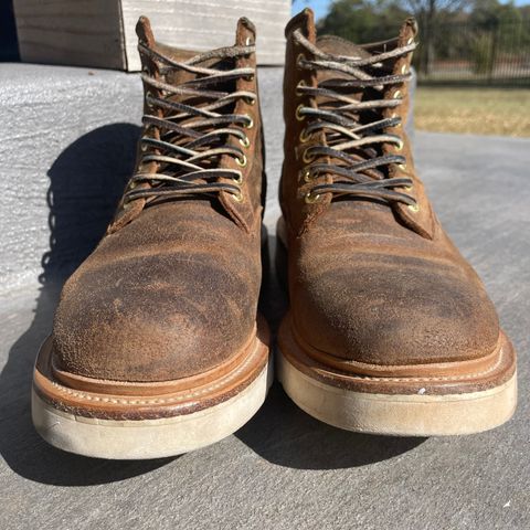 View photo of Viberg Scout Boot in Rawhide Waxy Commander - Charles F. Stead & Co Ltd.