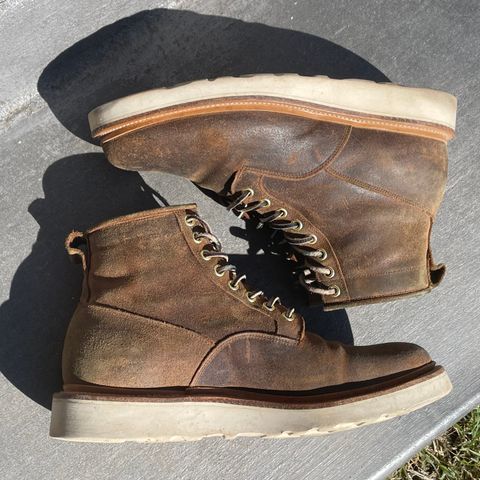 View photo of Viberg Scout Boot in Rawhide Waxy Commander - Charles F. Stead & Co Ltd.