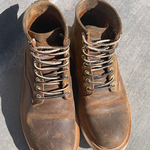 View photo of Viberg Scout Boot in Rawhide Waxy Commander - Charles F. Stead & Co Ltd.