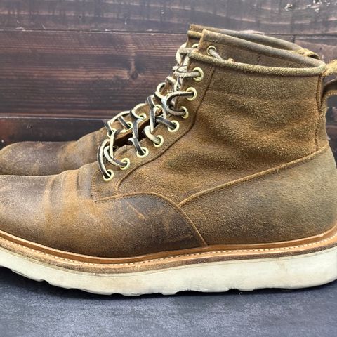 View photo of Viberg Scout Boot in Rawhide Waxy Commander - Charles F. Stead & Co Ltd.