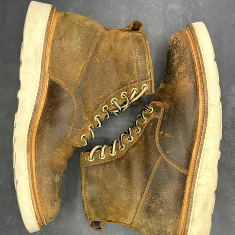 View photo of Viberg Scout Boot in Rawhide Waxy Commander - Charles F. Stead & Co Ltd.