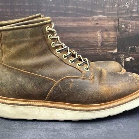 View photo of Viberg Scout Boot in Rawhide Waxy Commander - Charles F. Stead & Co Ltd.