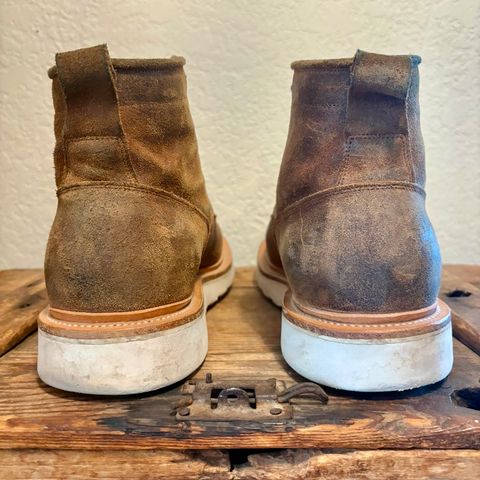 View photo of Viberg Scout Boot in Rawhide Waxy Commander - Charles F. Stead & Co Ltd.