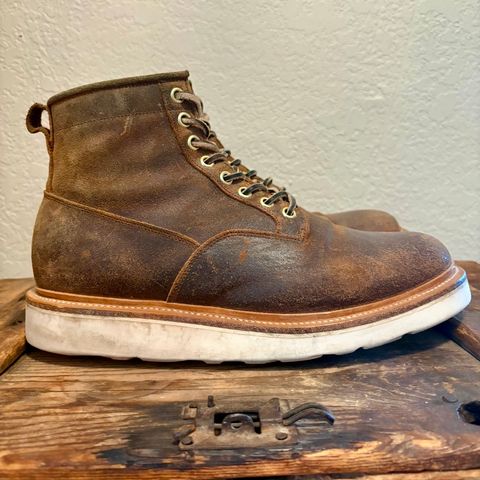 View photo of Viberg Scout Boot in Rawhide Waxy Commander - Charles F. Stead & Co Ltd.