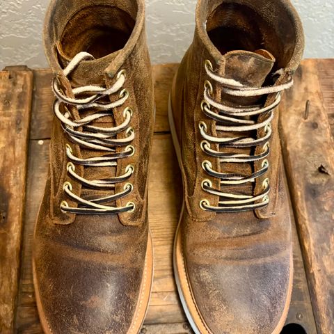 View photo of Viberg Scout Boot in Rawhide Waxy Commander - Charles F. Stead & Co Ltd.