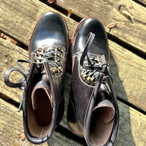 Quan Shoemaker Unknown Model in Maryam Black Horsebutt