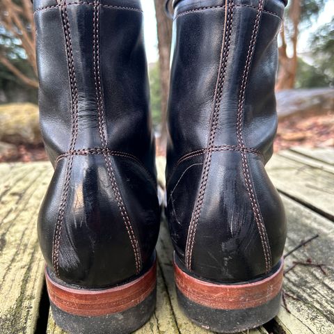 Quan Shoemaker Unknown Model in Maryam Black Horsebutt