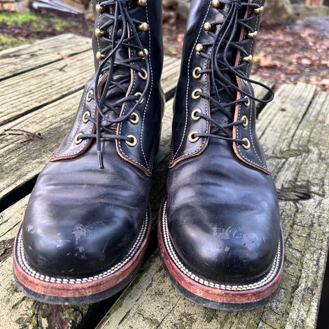 Quan Shoemaker Unknown Model in Maryam Black Horsebutt