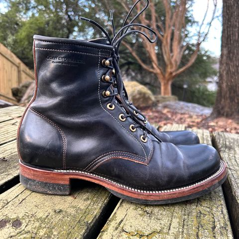 Quan Shoemaker Unknown Model in Maryam Black Horsebutt