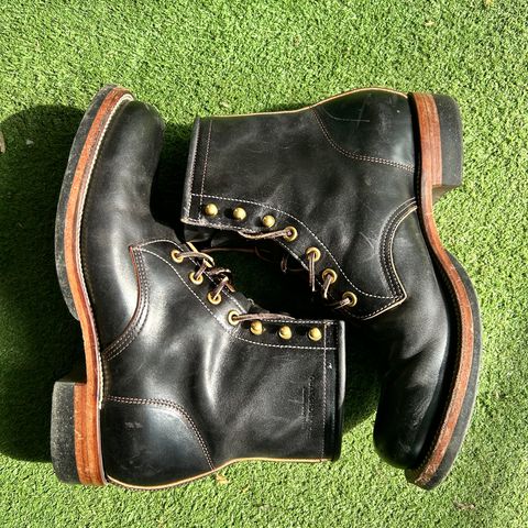 Quan Shoemaker Unknown Model in Maryam Black Horsebutt