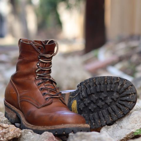 White's C355 Logger in Seidel Natural Double Shot