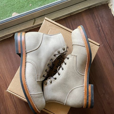 Truman Service Boot in C.F. Stead Smoke Rambler