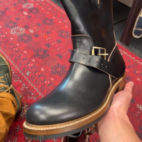 John Lofgren Wabash Engineer Boots in Black