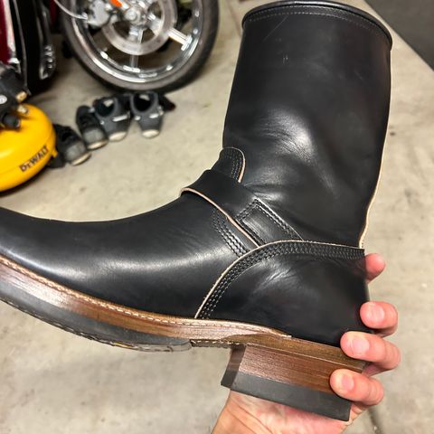 John Lofgren Wabash Engineer Boots in Black