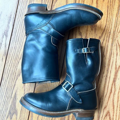 John Lofgren Wabash Engineer Boots in Black