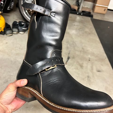 John Lofgren Wabash Engineer Boots in Black