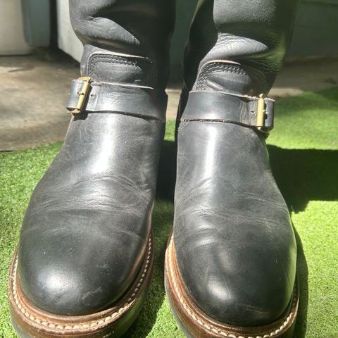 John Lofgren Wabash Engineer Boots in Black
