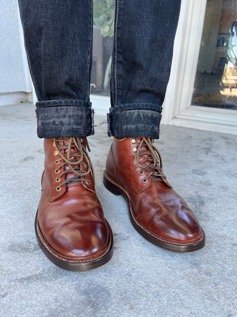 Grant Stone Diesel Boot in Badalassi Carlo Saddle Tan Minerva | Photo ...