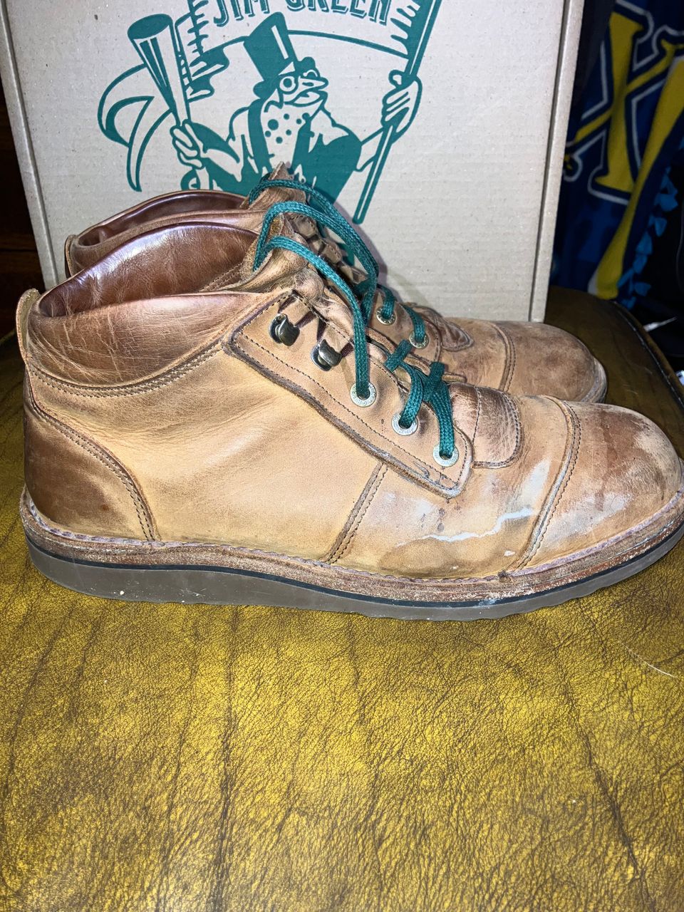 Jim Green African Ranger – Leather Midsole in Fudge Crazy Horse | Photo ...